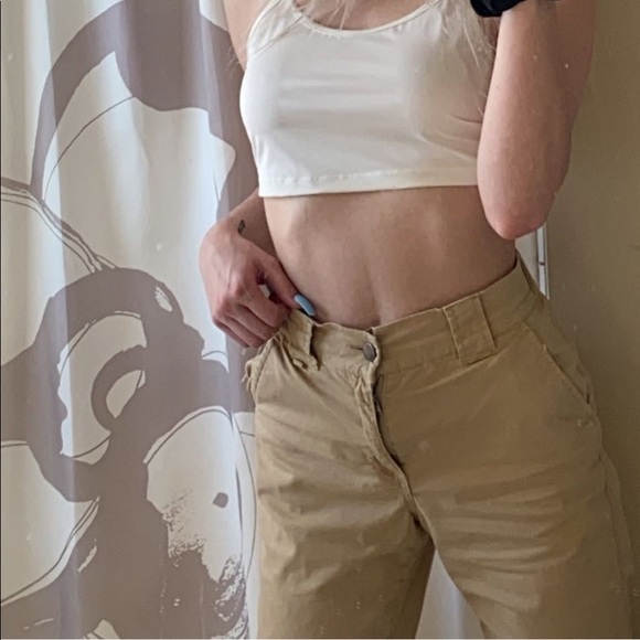 GARAGE KHAKI PANTS - Picture 3 of 5